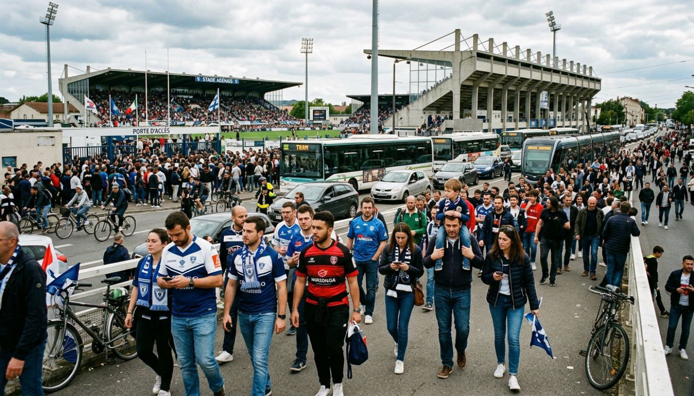 Comment la crise des transports bouleverse-t-elle l’accès aux stades de rugby ?